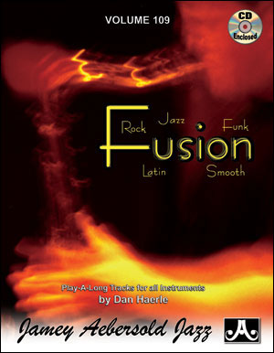 Fusion: Jazz Play-Along Vol. 109, Flute, Violin, Guitar, Clarinet, Trumpet, Saxophone, Trombone, Chords