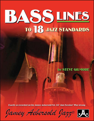 18 Bass Lines From The Volume 34 Play-A-Long. 9781562240653