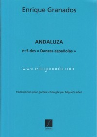 Andaluza, danse espagnole nº 5, pour guitare