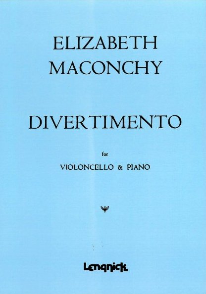 Divertimento, Cello and Piano. 9790570029761