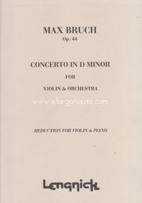 Concerto in D minor Opus 44, Violin and Piano