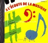 A l'écoute de la musique, Cycle 1 (CD seul)