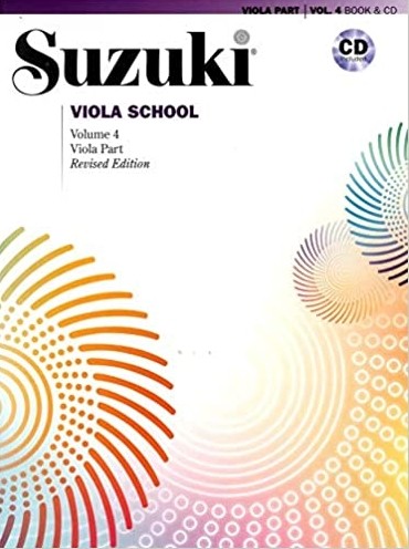 Suzuki Viola School, vol. 4: viola part (+CD). Revised Edition