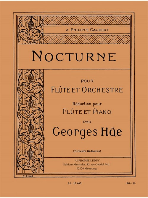 Nocturne, for Flute and Piano. 9790046104657