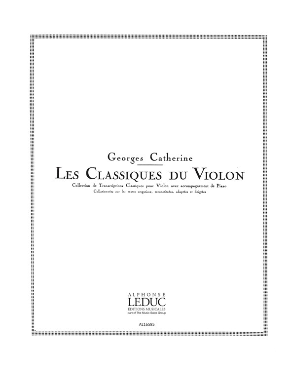Adagio, from Sonata No.14 'Moonlight': Classiques No. 286, Violin and Piano