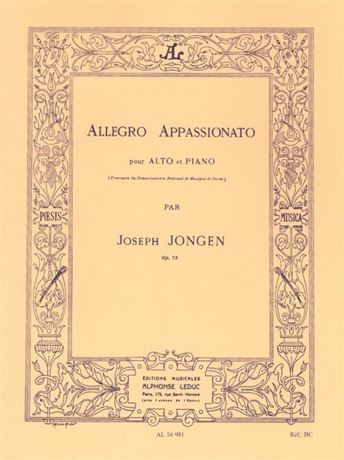 Allegro Appassionato Op. 79, Viola et Piano