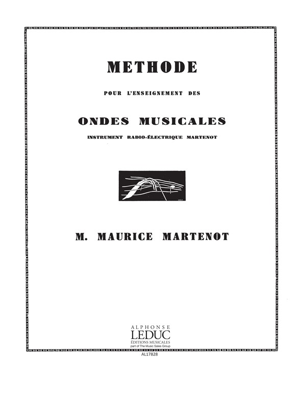 Methode de l'enseignement des Ondes Martenot