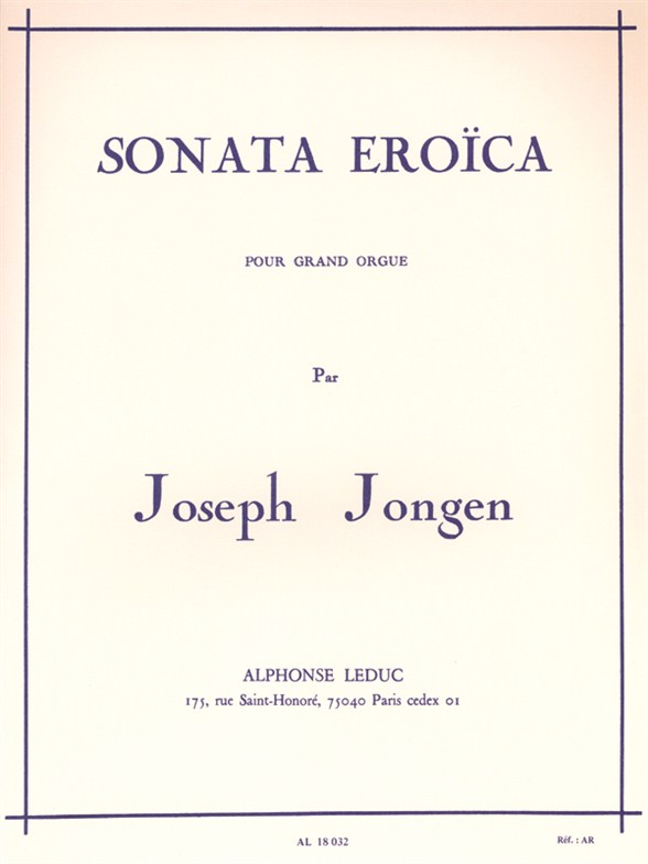 Sonata Eroica, Organ. 9790046180323 Sonata Eroica, Organ. 9790046180323