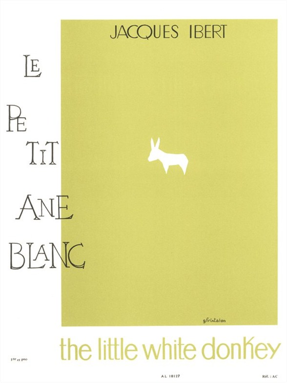 Le Petit Ane Blanc, flute et piano