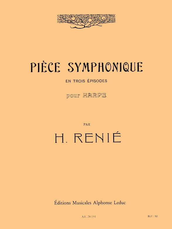 Pièce Symphonique en 3 Episodes, Harpe