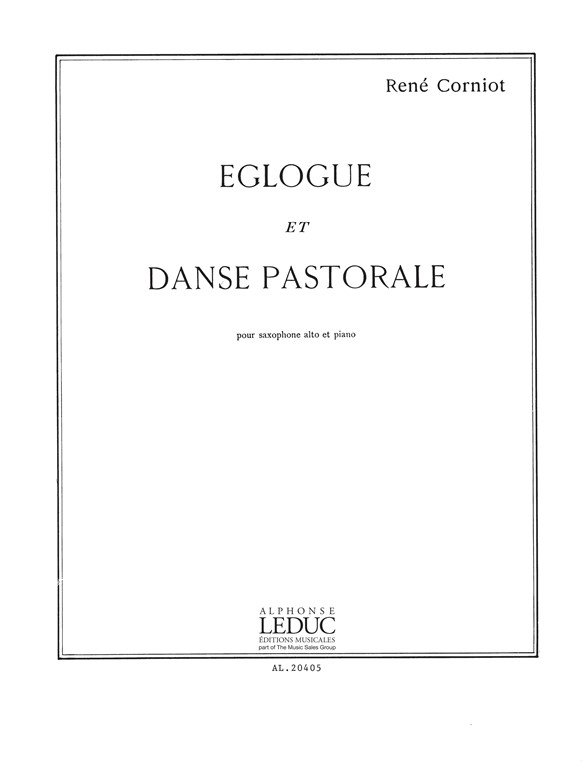 Eglogue Et Danse Pastorale, Saxophone E-Flat and Piano
