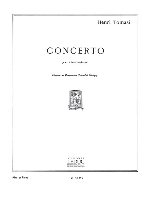 Concerto, Viola and Piano. 9790046207730
