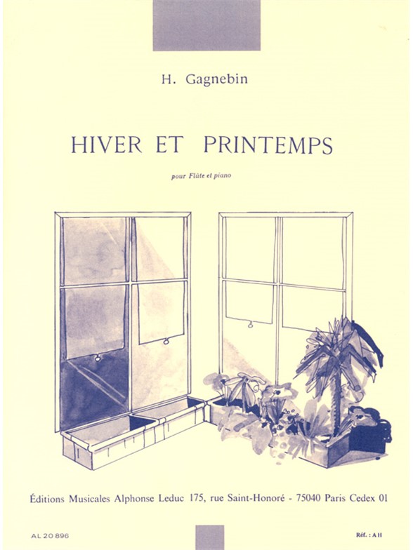 Hiver et Printemps, Flute et Piano