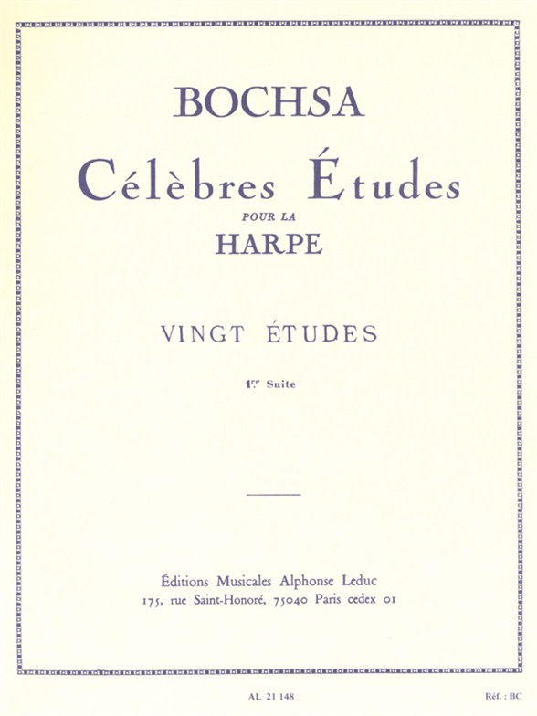 20 Études Vol. 1, Harpe. 9790046211485