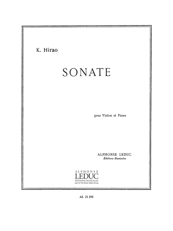 Sonata pour Violon et Piano