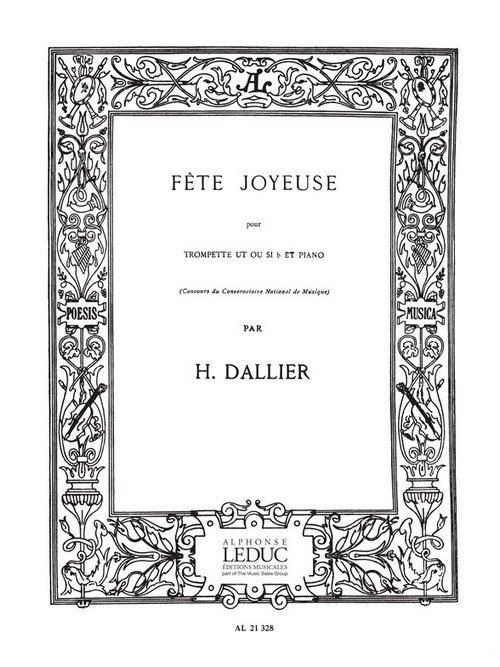 Fete Joyeuse, trompette en Ut ou Sib et Piano