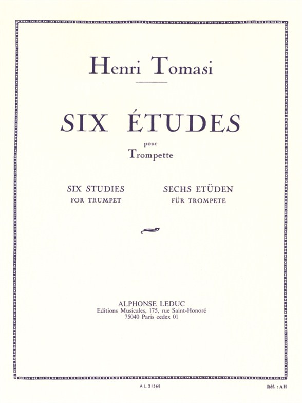 Six Études, pour trompette