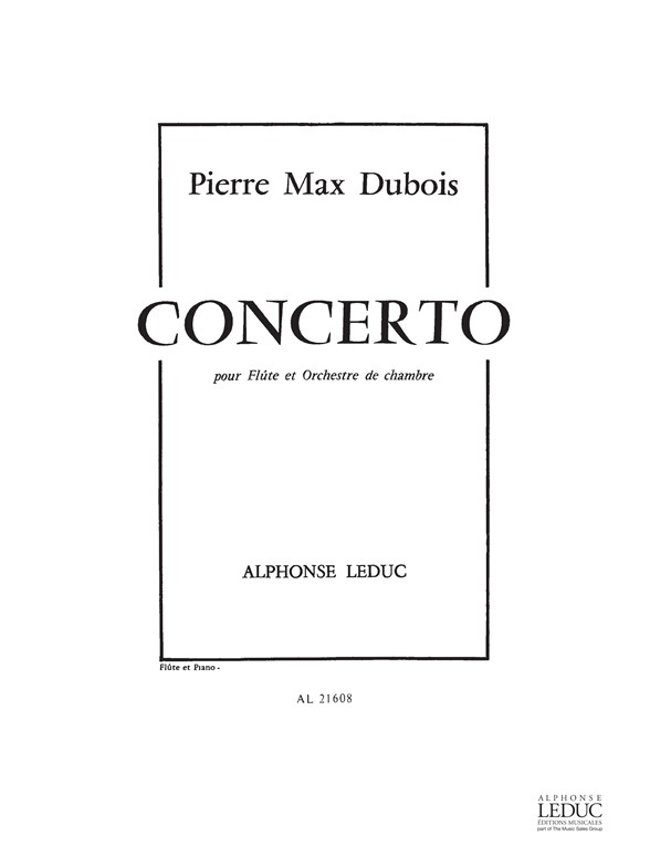 Concerto, Flute et Piano