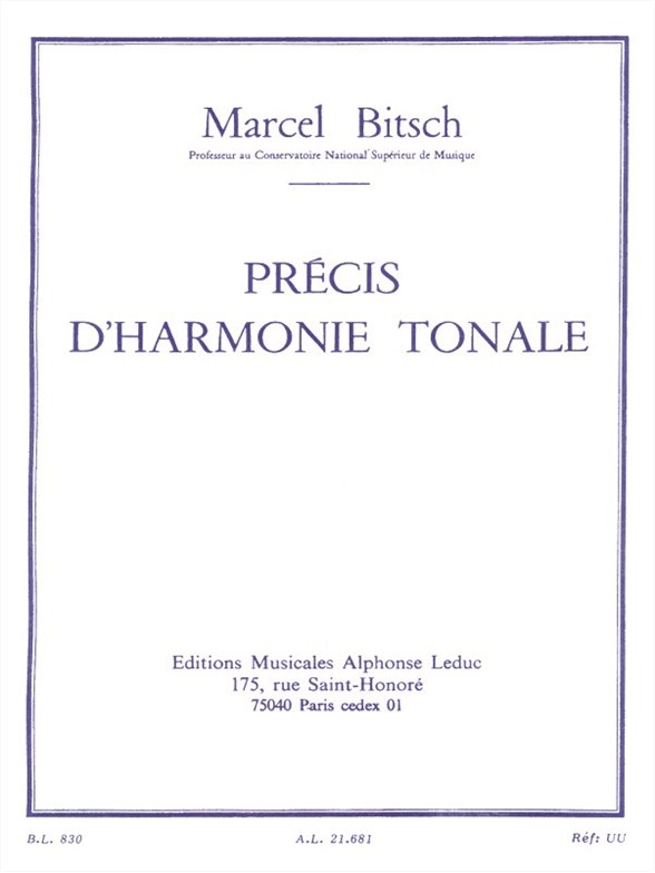 Précis d'harmonie tonale