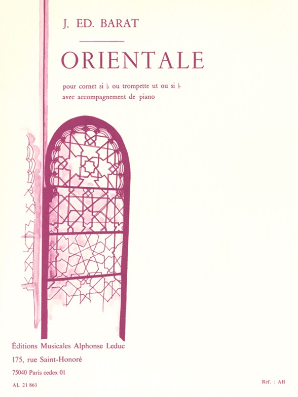 Orientale, Trompette et Piano