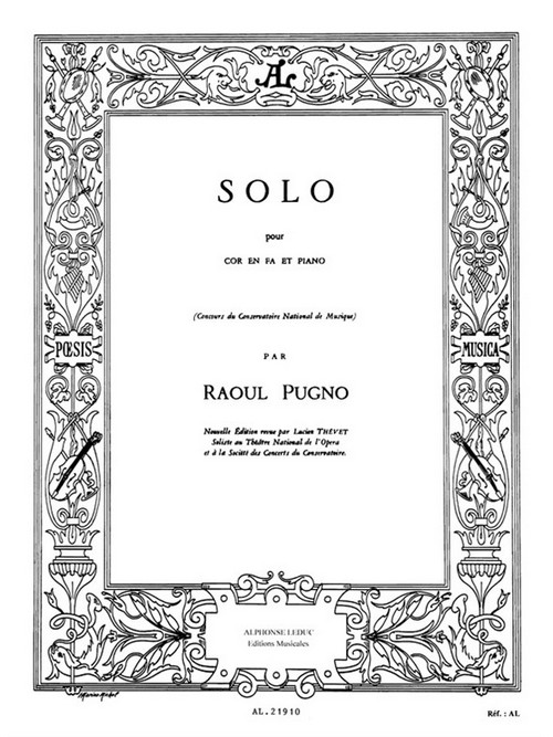 Solo, cor en Fa et piano