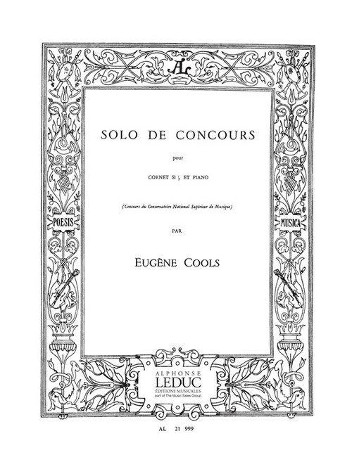 Solo de Concours, Cornet et Piano