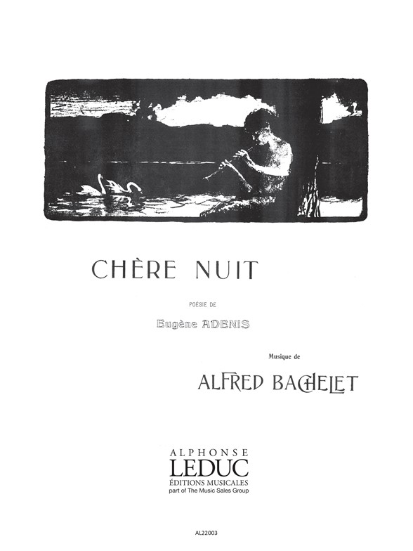 Chere Nuit, Mezzosoprano et Piano