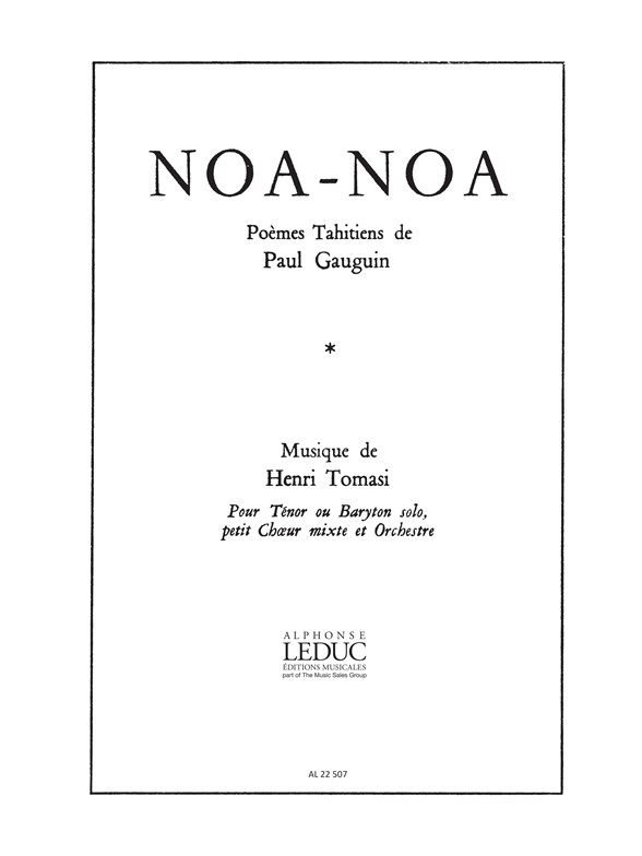 Noa-Noa, SATB