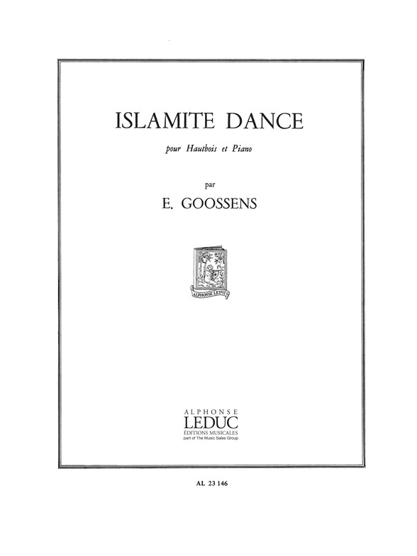 Islamite Dance, Hautbois et Piano