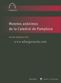 Motetes anónimos de la catedral de Pamplona. 9783944244839