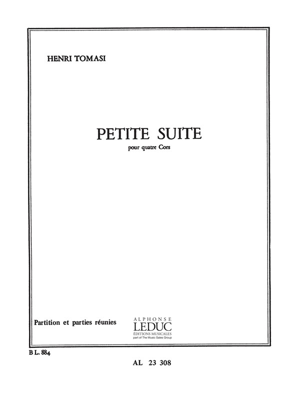 Petite suite, pour quatre cors, Score and Parts