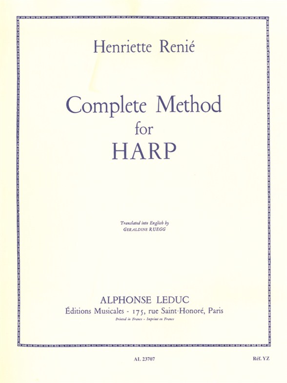 Complete Method for Harp, Vol. 1. 9790046237072