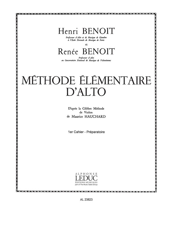 Méthode élémentaire d'alto, vol. 1