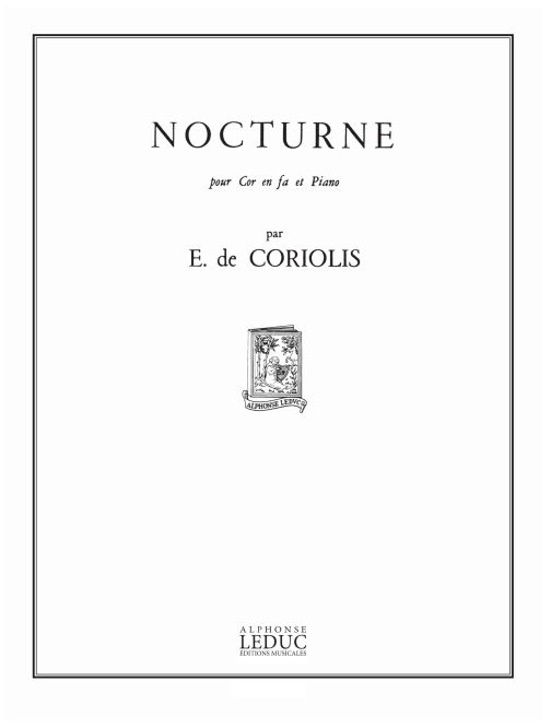 Nocturne: cor et piano. 9790046239953