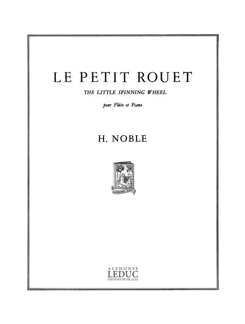 Petit rouet, Flute et Piano