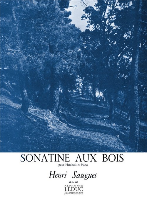 Sonatine aux bois, hautbois et piano. 9790046246470