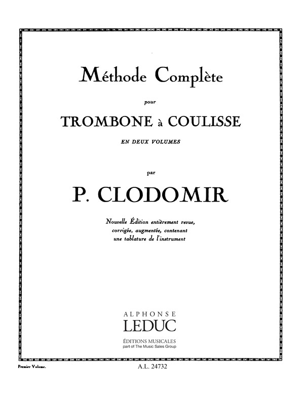 Méthode Complète de Trombone, Vol. 1