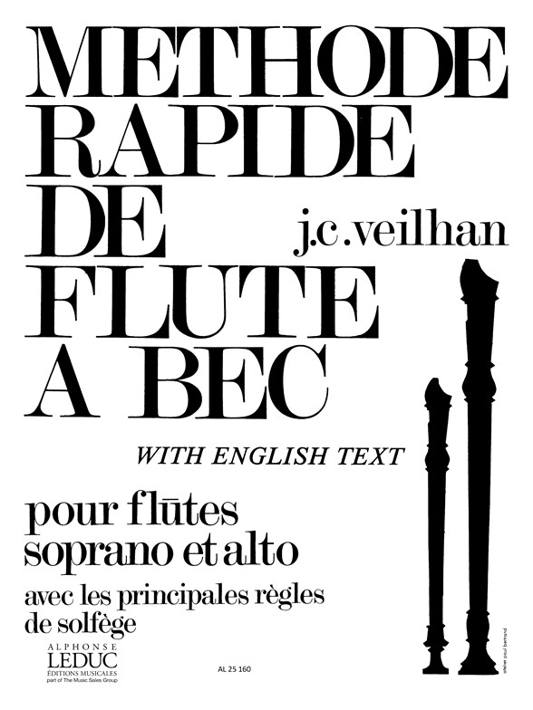 Méthode rapide, flûte à bec