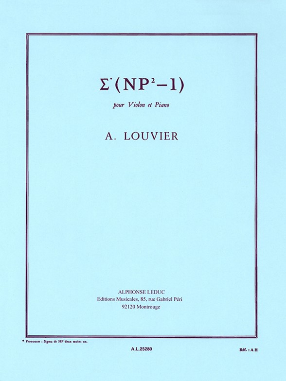 Sigma, Violon et Piano