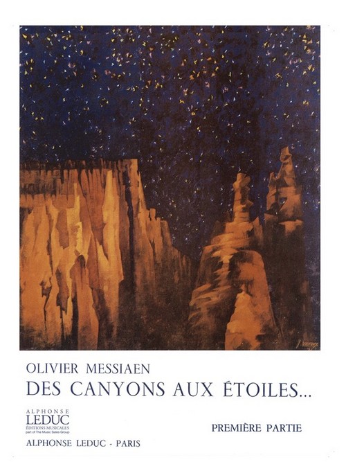 Des canyons aux étoiles, part 1, pour piano, cor, xylorimba, glockenspiel et orchestre, Score. 9790046253133