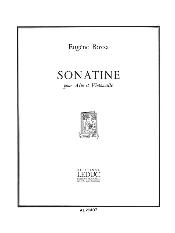 Sonatine, pour alto et violoncelle