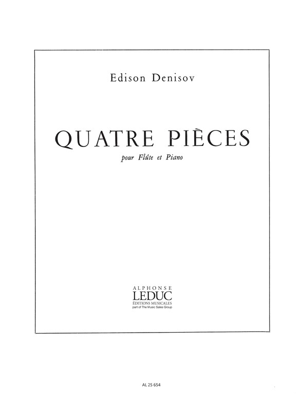 4 Pièces, flûte et piano