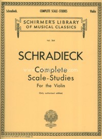 Complete Scales Studies for the Violin (only authorized edition). 84324