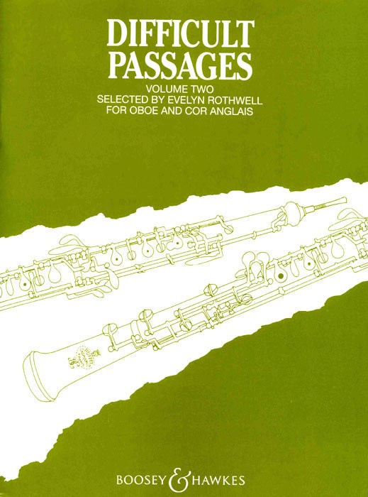 Difficult Passages. 990 Difficult Passages from the Symphonic Repertoire for oboe (cor anglais). Vol. 2: Classical Works