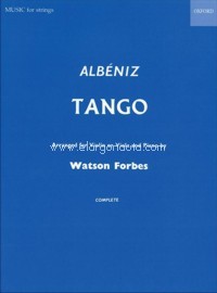 Tango, from suite España, Op. 165, No. 2, for viola or violin and piano