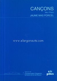 Cançons. Veu i Piano