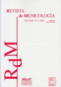 Revista de Musicología, vol. XLIII, 2020, nº 2. 84468