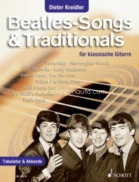 Beatles - Songs & Traditionals, für klassische Gitarre. 9783795711061