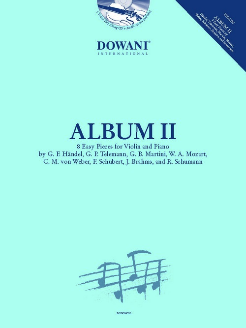 Album II: 8 Easy Pieces for Violin and Piano. 9789043160636