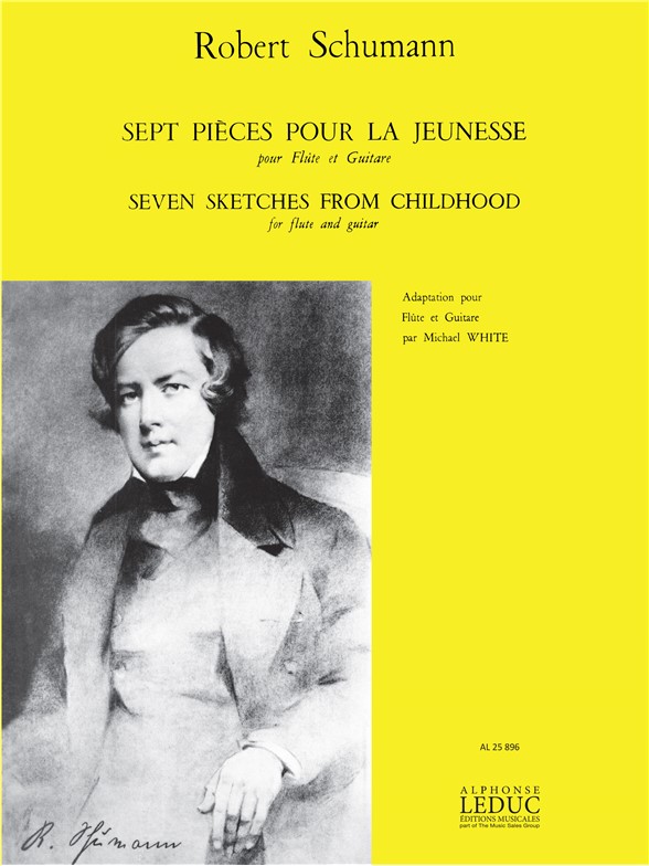 7 Pièces pour la jeunesse, pour flûte et guitar